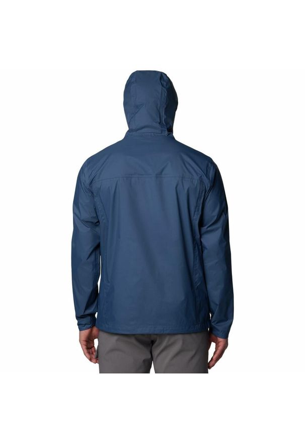 columbia - Kurtka przeciwdeszczowa męska Columbia Watertight II Jacket z kapturem. Typ kołnierza: kaptur. Kolor: niebieski