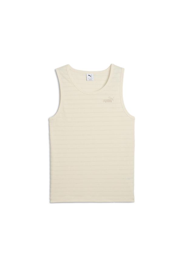Puma - Męska koszulka na ramiączkach Essentials Elevated Structured PUMA. Kolor: wielokolorowy. Materiał: materiał. Długość rękawa: na ramiączkach. Wzór: haft