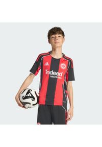 Adidas - Eintracht Frankfurt 25/26 Home Jersey. Kolor: czarny. Materiał: jersey. Sport: piłka nożna