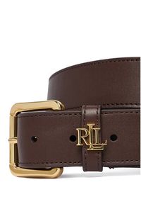 Lauren Ralph Lauren - LAUREN RALPH LAUREN Pasek 412968765014 Brązowy. Kolor: brązowy. Materiał: skóra #3
