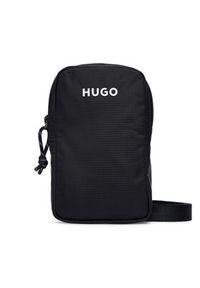 Hugo - HUGO Saszetka Everett 50563513 Czarny. Kolor: czarny. Materiał: materiał #7