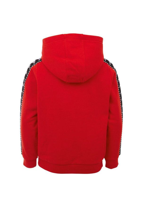 Bluza dla dzieci Kappa Igon czerwona. Okazja: na uczelnię. Kolor: czerwony. Materiał: dresówka. Styl: sportowy