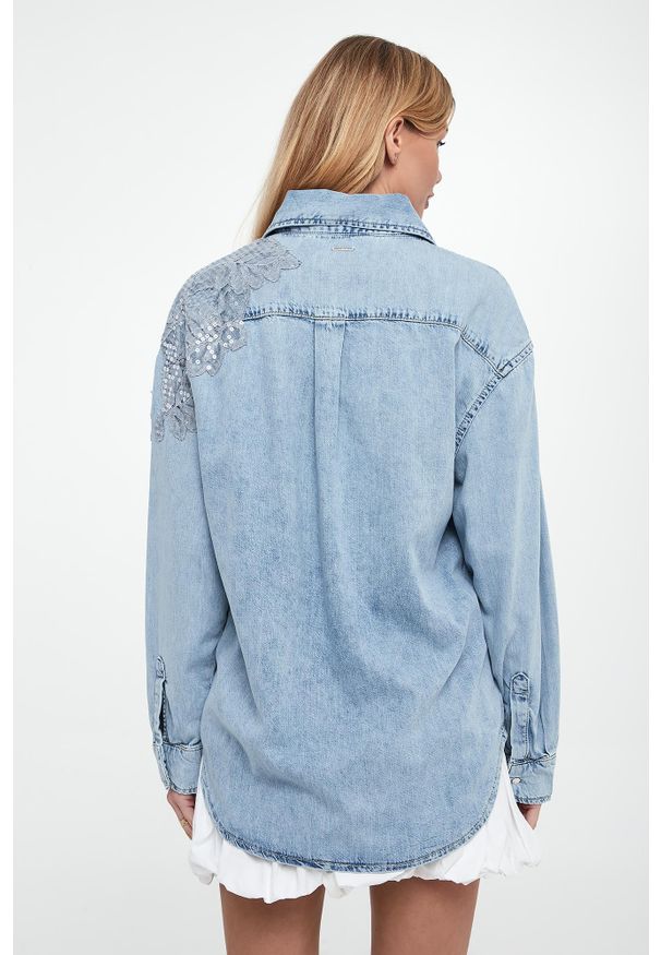 Liu Jo - Koszula damska denim LIU JO. Materiał: denim