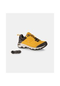 Buty trekkingowe Kilpi Anak Low WP-U. Kolor: żółty. Materiał: nylon. Styl: sportowy. Sport: turystyka piesza #1