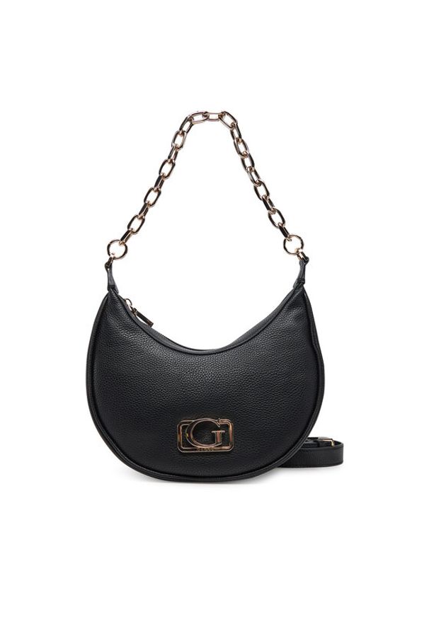 Guess Torebka HWBG96 42010 Czarny. Kolor: czarny. Materiał: skórzane