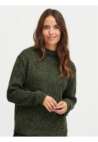 Fransa Sweter 20612712 Zielony Regular Fit. Kolor: zielony. Materiał: syntetyk #1