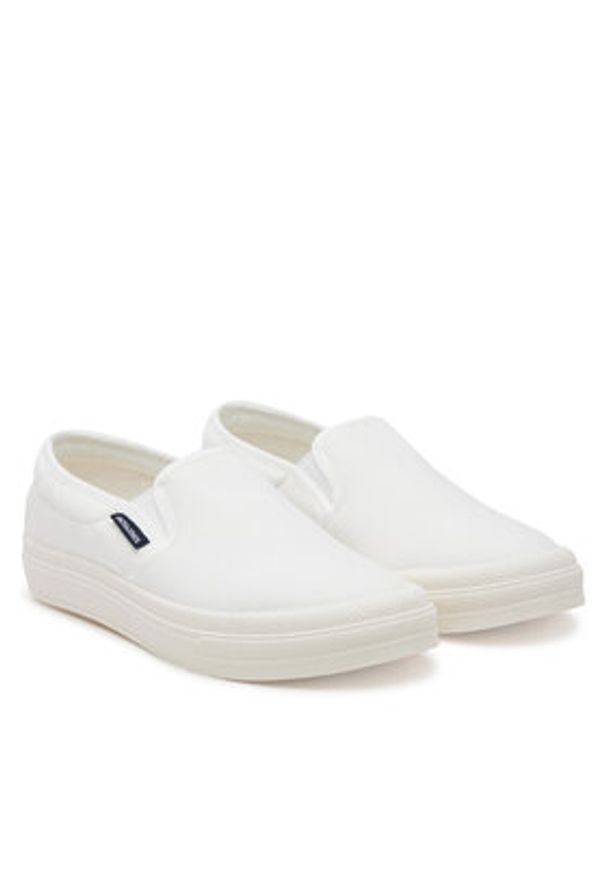 Jack & Jones - Jack&Jones Tenisówki Jfwbayswater 12268389 Biały. Kolor: biały. Materiał: materiał