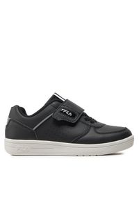 Fila Sneakersy C. Court Velcro Kids FFK0120 Czarny. Kolor: czarny. Materiał: skóra #1