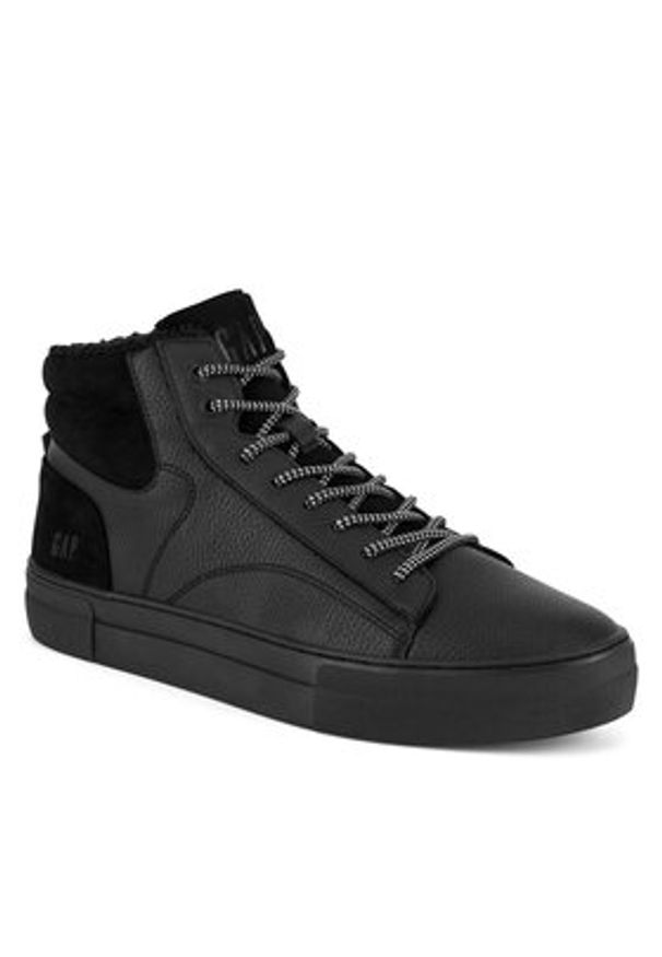 GAP - Gap Sneakersy PORTLAND CUP MID M GP505011AM-BKBK Czarny. Kolor: czarny. Materiał: materiał