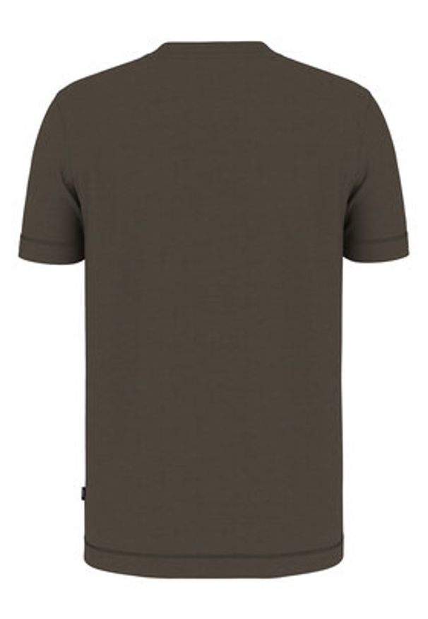 JOOP! T-Shirt 17 JJ-21Bajo 30047429 Brązowy Modern Fit. Kolor: brązowy. Materiał: bawełna
