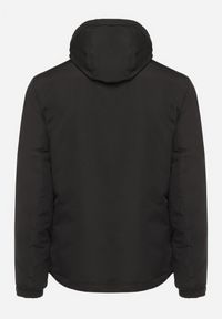Born2be - Czarna Kurtka 2 w 1 z Kapturem i Wsuwanymi Kieszeniami Vintaro. Okazja: na co dzień. Typ kołnierza: bez kaptura. Kolor: czarny. Styl: casual #5