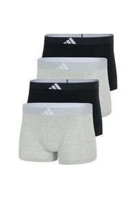 Adidas - Bokserki Active Flex Cotton Body 4 pak. Kolor: wielokolorowy. Materiał: elastan, bawełna. Sport: fitness
