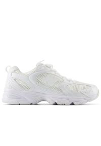 Buty New Balance MR530PA - białe. Kolor: biały. Materiał: tworzywo sztuczne, syntetyk. Szerokość cholewki: normalna. Sezon: lato