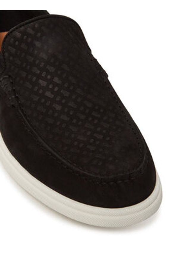 BOSS Półbuty 50541738 Czarny. Kolor: czarny. Materiał: skóra