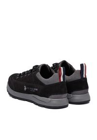 U.S. Polo Assn. Sneakersy EO-VENTUR002M/EL1 Czarny. Kolor: czarny. Materiał: zamsz, skóra