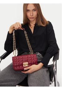 MICHAEL Michael Kors Torebka Tribecca 30R4G2RL5L Czerwony. Kolor: czerwony. Materiał: skórzane