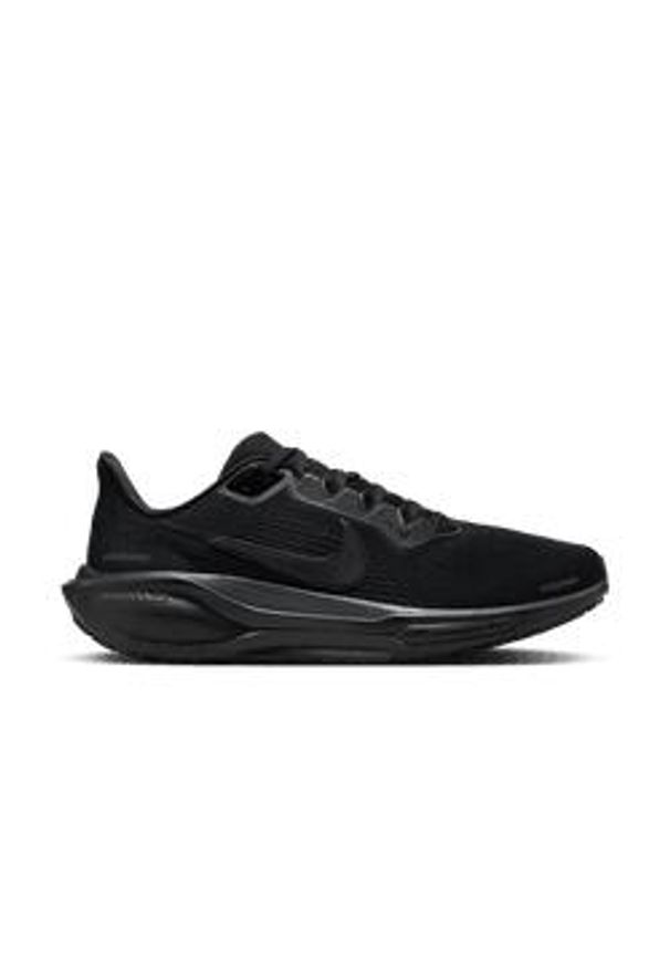 Buty do chodzenia męskie Nike pegasus. Zapięcie: sznurówki. Kolor: szary, czarny, wielokolorowy. Materiał: materiał, syntetyk, tkanina. Szerokość cholewki: normalna. Sport: turystyka piesza
