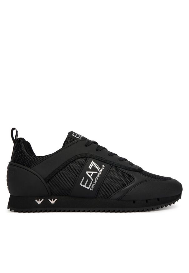 Sneakersy EA7 Emporio Armani. Kolor: czarny