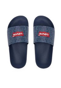 Levi's® Klapki Pool S VPOL0234S Granatowy. Kolor: niebieski #5