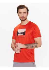 Regatta T-Shirt Fingal VII RMT272 Pomarańczowy Regular Fit. Kolor: pomarańczowy. Materiał: syntetyk
