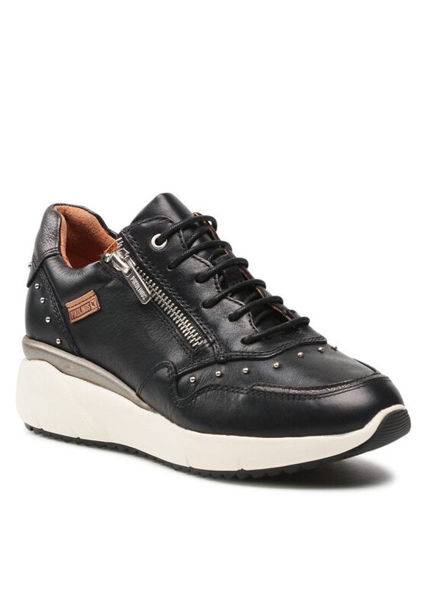 Pikolinos Sneakersy W6Z-6500 Czarny. Kolor: czarny. Materiał: skóra