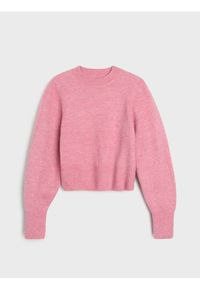 Sinsay - Sweter basic - różowy. Kolor: różowy
