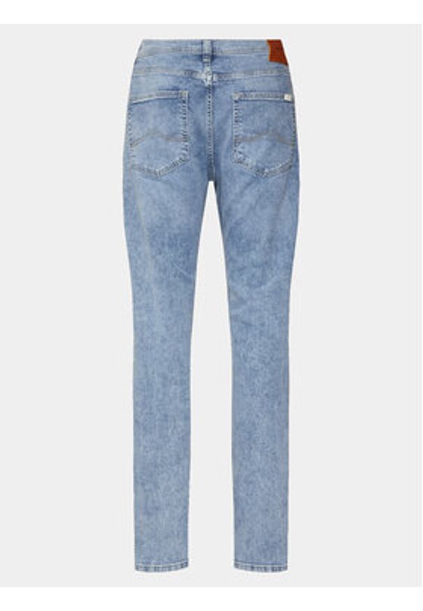Mustang Jeansy Orlando 1014860 Niebieski Slim Fit. Kolor: niebieski