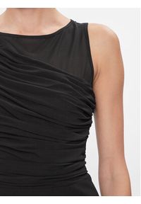 DKNY Sukienka koktajlowa DD3KP365 Czarny Regular Fit. Kolor: czarny. Materiał: syntetyk. Styl: wizytowy
