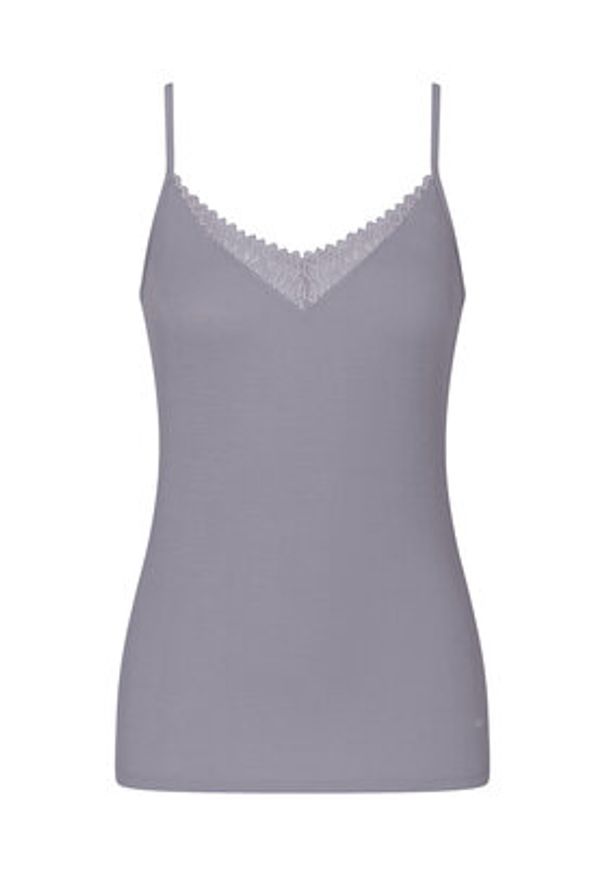 Triumph Koszulka piżamowa Aura Spotlight 10221405 Szary Regular Fit. Kolor: szary