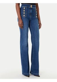 Elisabetta Franchi Jeansy PJ-19D-61E2 Niebieski Regular Fit. Kolor: niebieski #1