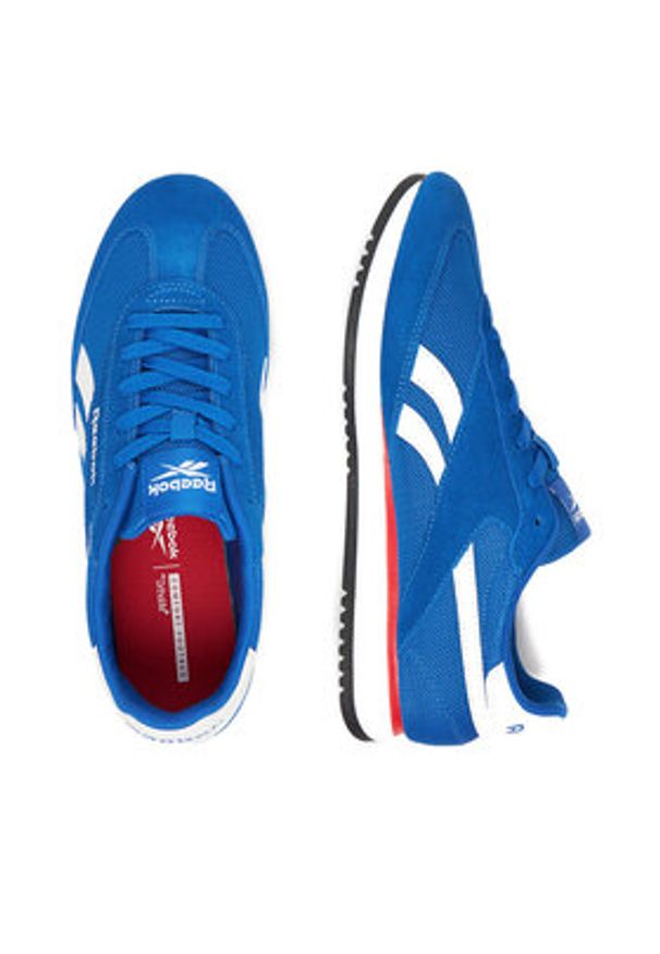 Reebok Sneakersy CEO-FIORI AR30309M-MWR Granatowy. Kolor: niebieski. Materiał: skóra, zamsz