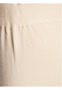 outhorn - Outhorn Spodnie dzianinowe TTROF048 Beżowy Regular Fit. Kolor: beżowy. Materiał: wiskoza, syntetyk, dzianina