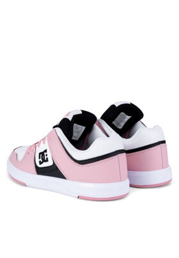 DC Shoes Sneakersy CURE ADJS100169-KHO Różowy. Kolor: różowy. Materiał: skóra