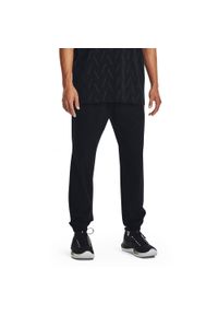 Spodnie męskie Under Armour Stretch Woven Joggers. Kolor: czarny