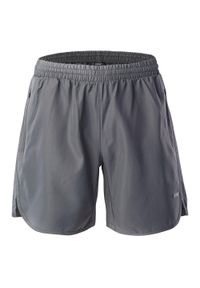 Hi-tec - Shorty Męskie Trening Hicko. Kolor: szary. Długość: krótkie. Sezon: lato. Sport: fitness #1