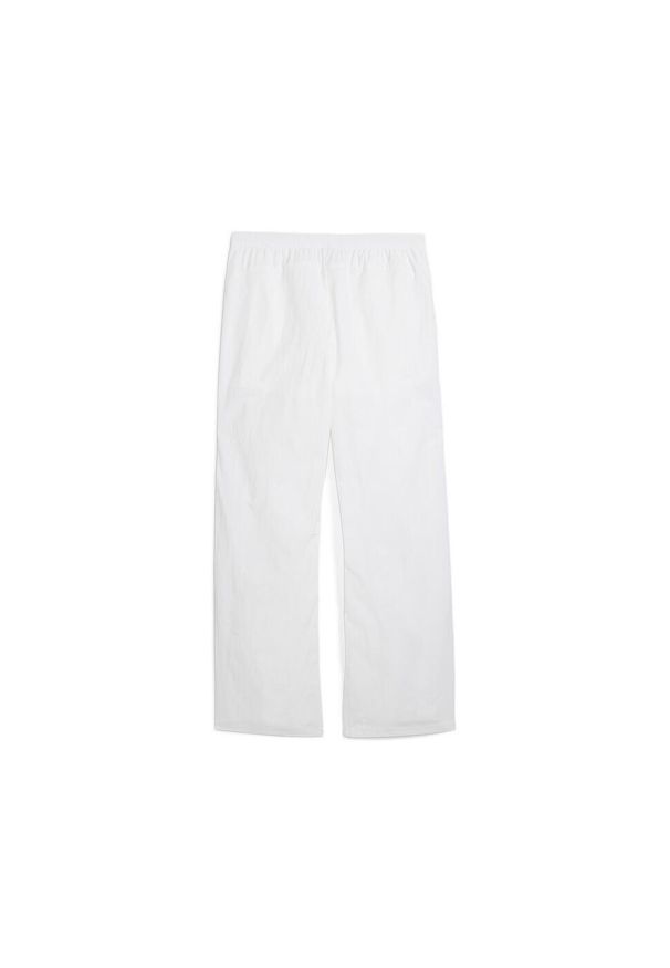 Spodnie sportowe męskie Puma Dare To Relaxed Woven Zip-Off. Kolor: biały