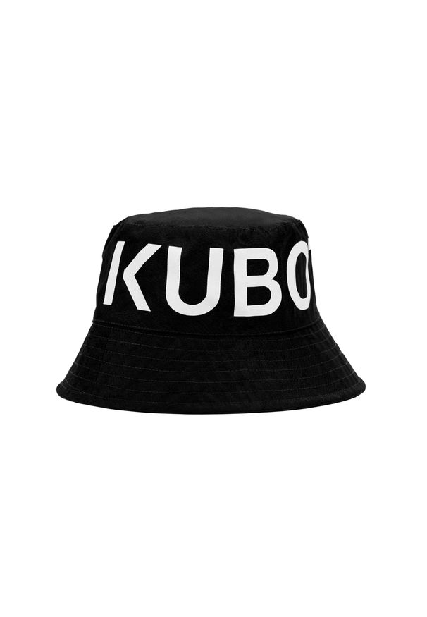 Bucket Hat Kubota Nylonowy Czarny. Kolor: biały, czarny, wielokolorowy. Materiał: nylon