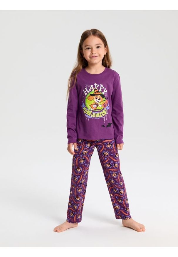 Sinsay - Piżama świecąca w ciemności PAW Patrol - fioletowy. Kolor: fioletowy