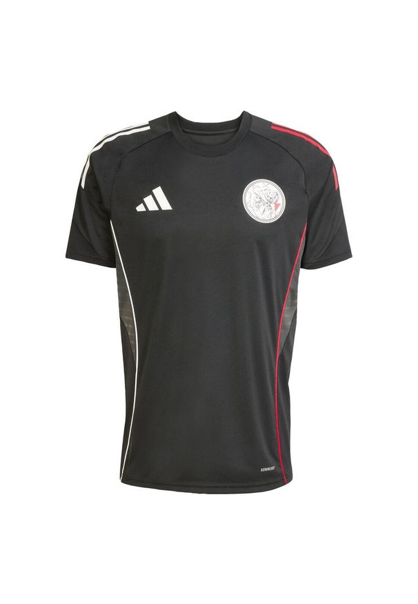 Adidas - Koszulka Ajax Amsterdam Tiro 25 Competition Training. Kolor: czarny, biały, czerwony, wielokolorowy. Sport: piłka nożna