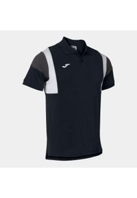 Koszulka polo do tenisa męska Joma Confort III. Typ kołnierza: polo. Kolor: czarny, biały, zielony, wielokolorowy. Sport: tenis