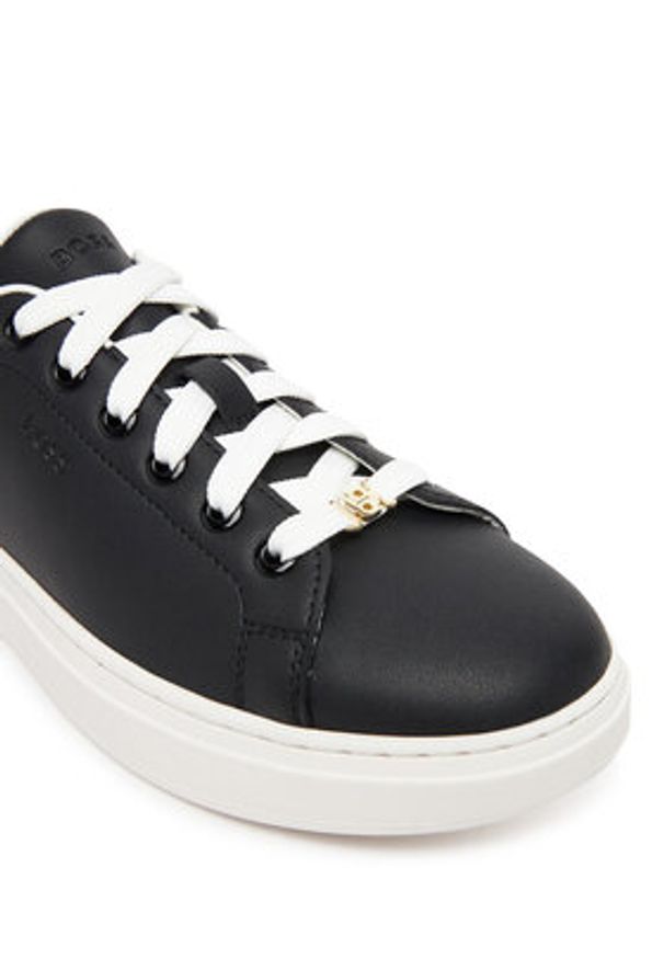 BOSS Sneakersy Kieran 50548110 Czarny. Kolor: czarny. Materiał: skóra