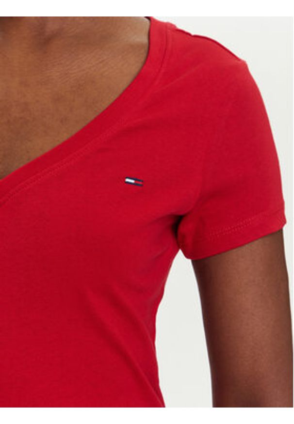 Tommy Jeans Komplet 2 t-shirtów DW0DW21367 Kolorowy Slim Fit. Materiał: bawełna. Wzór: kolorowy
