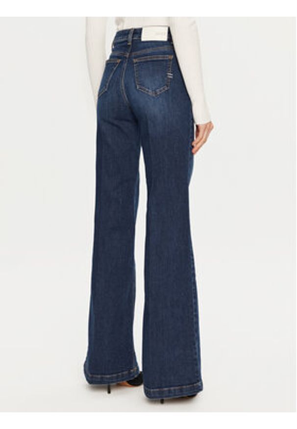 ViCOLO Jeansy DS0009 Granatowy Regular Fit. Kolor: niebieski