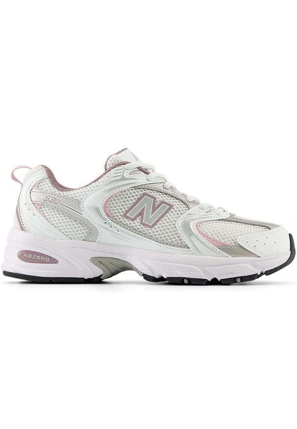 Buty unisex New Balance MR530SGC – białe. Zapięcie: sznurówki. Kolor: biały. Materiał: syntetyk. Sezon: lato