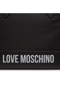 Love Moschino - LOVE MOSCHINO Torebka JC4250PP0IKE100A Czarny. Kolor: czarny. Materiał: skórzane