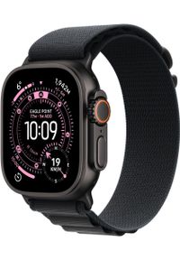 APPLE - Smartwatch Apple Watch Ultra 3 GPS + Cellular 49mm Black Titanium / Alpine Loop S Czarny (MF0Q4QC/A). Rodzaj zegarka: smartwatch. Kolor: czarny #1