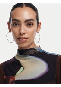 Desigual Sukienka codzienna Lincoln 24WWVK58 Brązowy Slim Fit. Okazja: na co dzień. Kolor: brązowy. Materiał: syntetyk. Typ sukienki: proste. Styl: casual #4