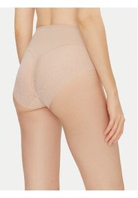 YSABEL MORA - Ysabel Mora Figi klasyczne z wysokim stanem 19617 Beżowy. Stan: podwyższony. Kolor: beżowy. Materiał: syntetyk #2