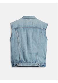 Levi's® Kamizelka A5789-0000 Niebieski Regular Fit. Kolor: niebieski. Materiał: bawełna #10