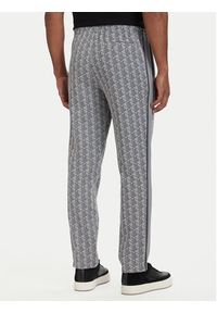Lacoste Spodnie dresowe Paris Monogram XH1440 Szary Regular Fit. Kolor: szary. Materiał: bawełna #4